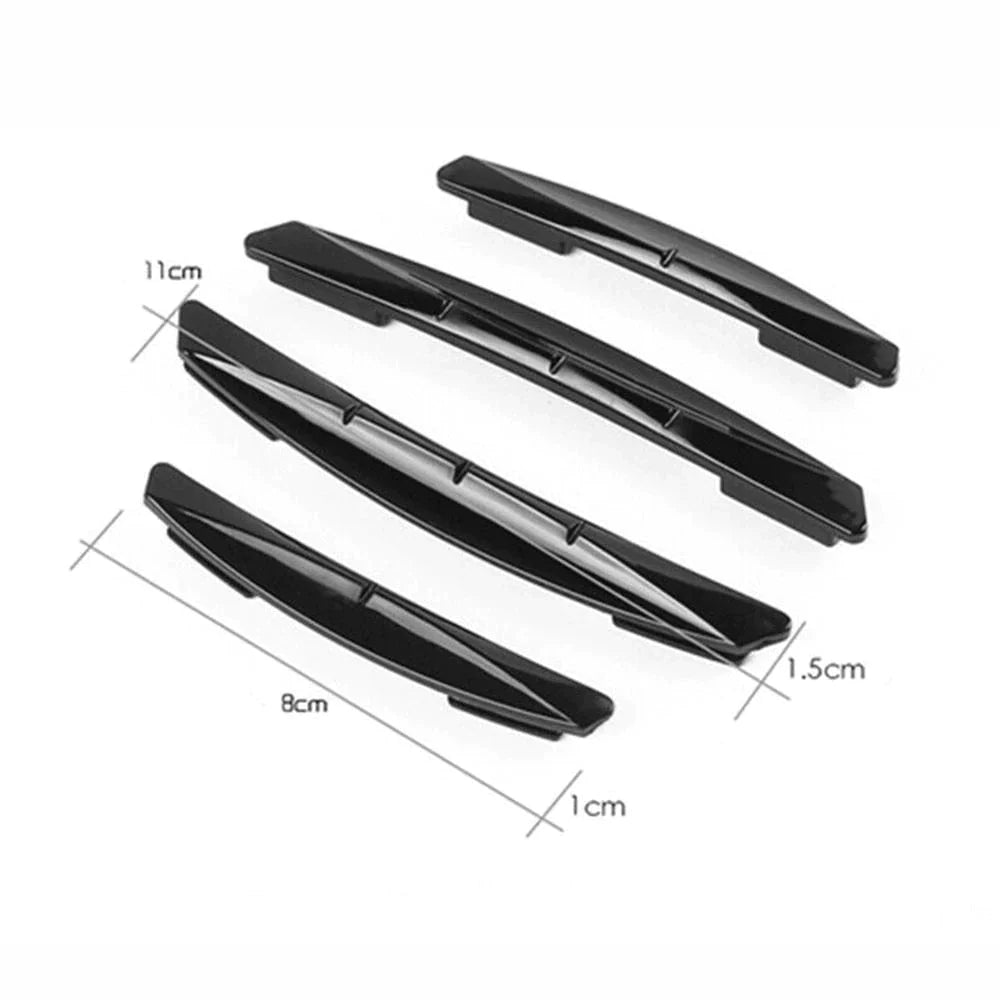 4X Anti-Collision Guard Strip Cover Car Accessories Door Edge Scratch Protector