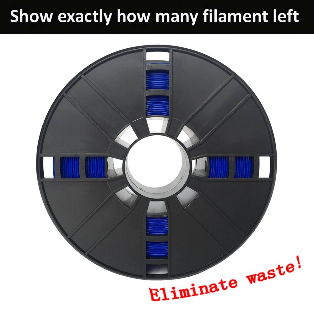 ABS Filament 1.75Mm, Blue ABS 3D Printer Filament, 1Kg Spool(2.2Lbs), Dimensional Accuracy +/- 0.03Mm, Fit FDM 3D Printer and 3D Pen
